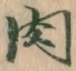 文字肉