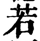 「若」字