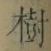 「樹」字