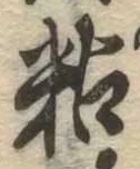 粘の位置