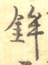 鉾の位置
