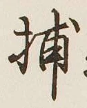 字捕