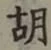 Chữ 胡