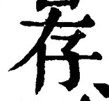 Chữ 存