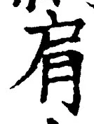 Character 肩