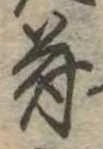 符の位置