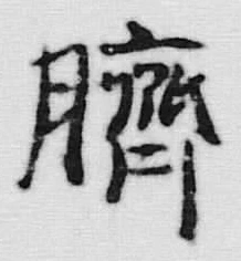 文字臍