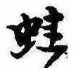 位置 確認된 蛙