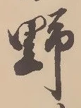 文字 野