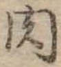 肉の位置