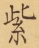 文字紫
