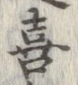 喜の位置