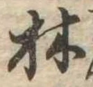 林の位置
