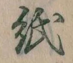 位置 確認된 紙