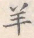 Đã định vị 羊