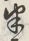文字半