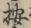 字按