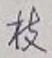 Chữ 枝