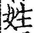 文字姓