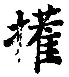 権の位置