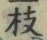 Chữ 枝
